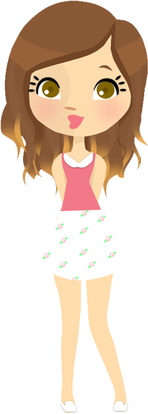 Light Eyes Nenas Mu - Muñeca Png Animada (543x900), Png Download