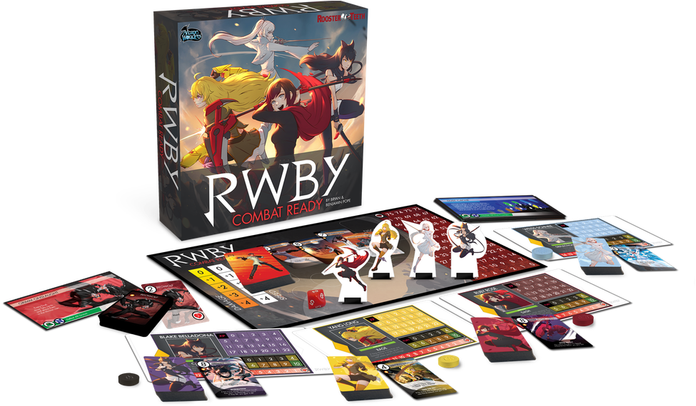 Rooster Teeth And Arcane Wonders Are Teaming Up To - Rwby Combat Ready Board Game (1024x576), Png Download