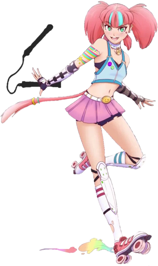 Neon Katt (400x554), Png Download