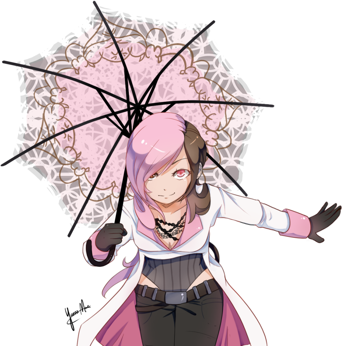 He's Not The Type Of Villain To Have Grand Master Plans - Rwby Neo Art (1280x1192), Png Download