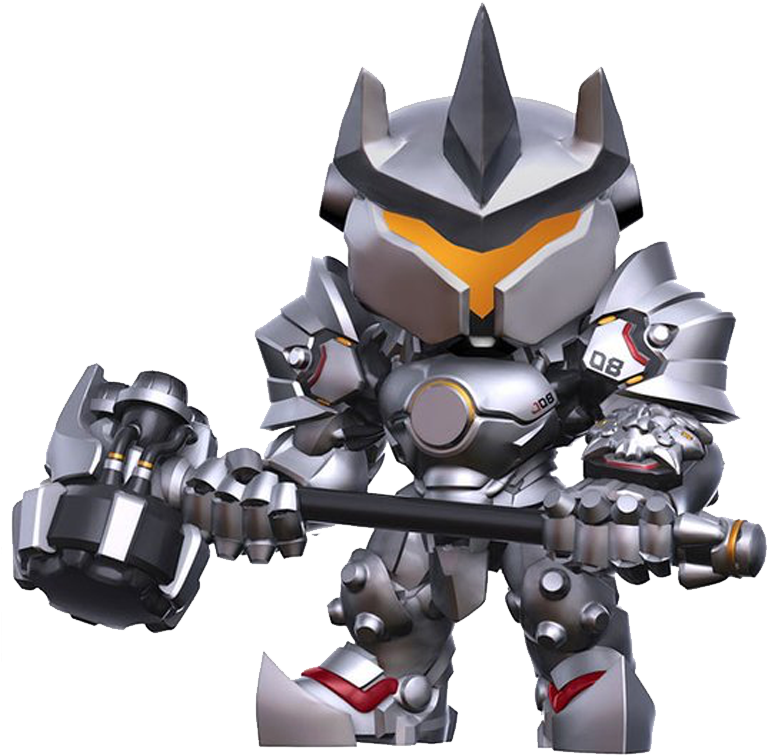 Reinhardt 6 Inch - Funko Pop Games: Overwatch - Reinhardt 6 (800x800), Png Download