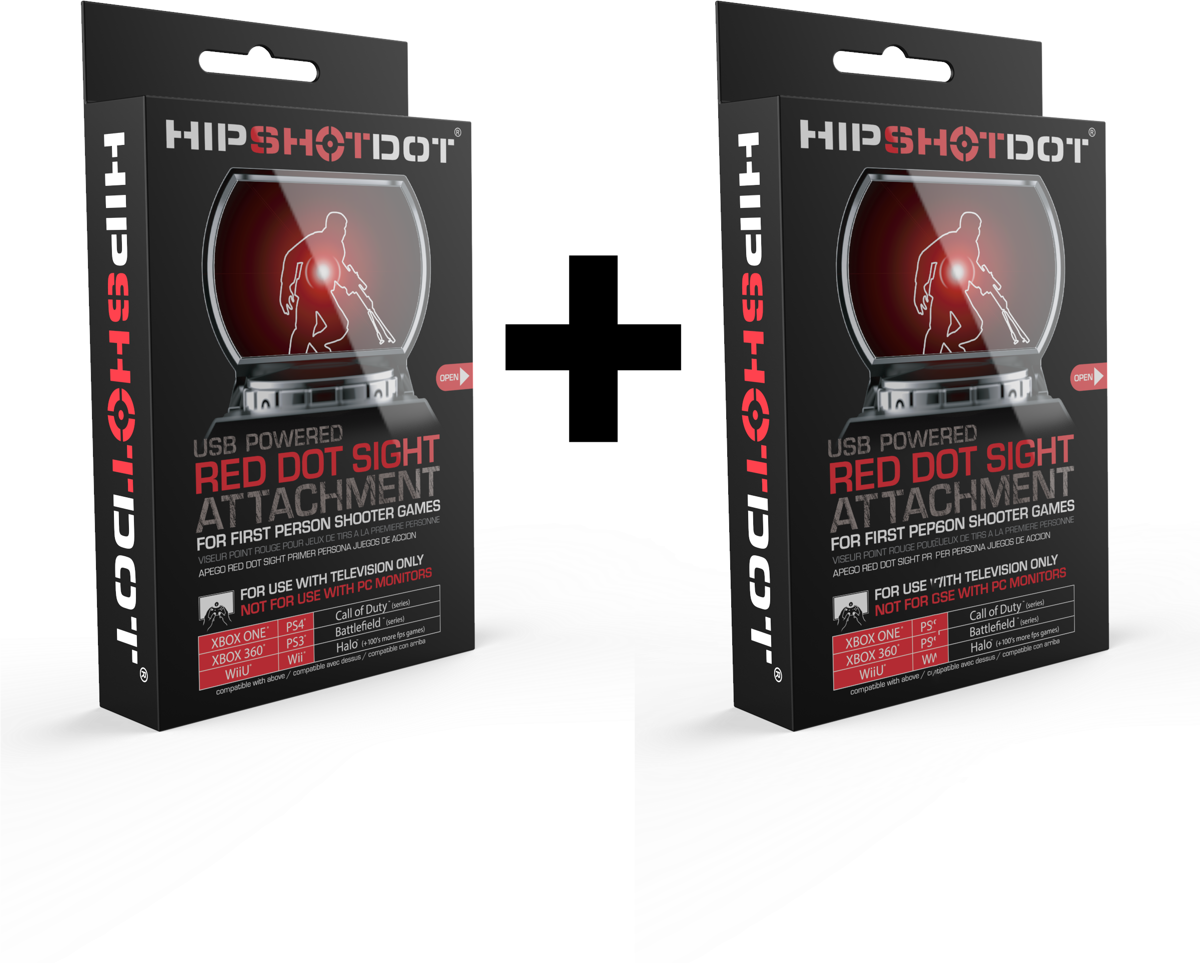 Kaden In Pocatello, United States Purchased A - Hipshotdrop - Red Dot Sight Attachement (2400x2400), Png Download