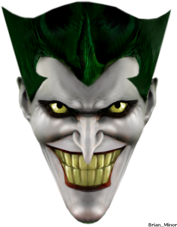 Joker Marvel Comics Png - Joker Batman Animated Series (620x788), Png Download