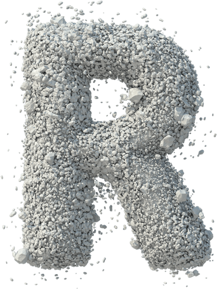 Stone Dust Font - Sketch (595x595), Png Download