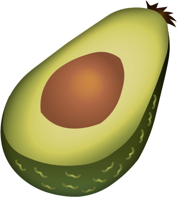 Emoji3 - Avocado Emoji Png (768x768), Png Download