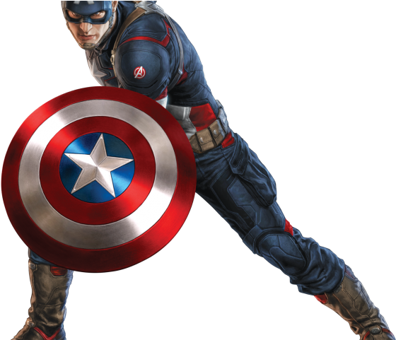 Captain Marvel Clipart Male - Avengers 2 Age Of Ultron Captain America Alexiscabo1 (640x480), Png Download