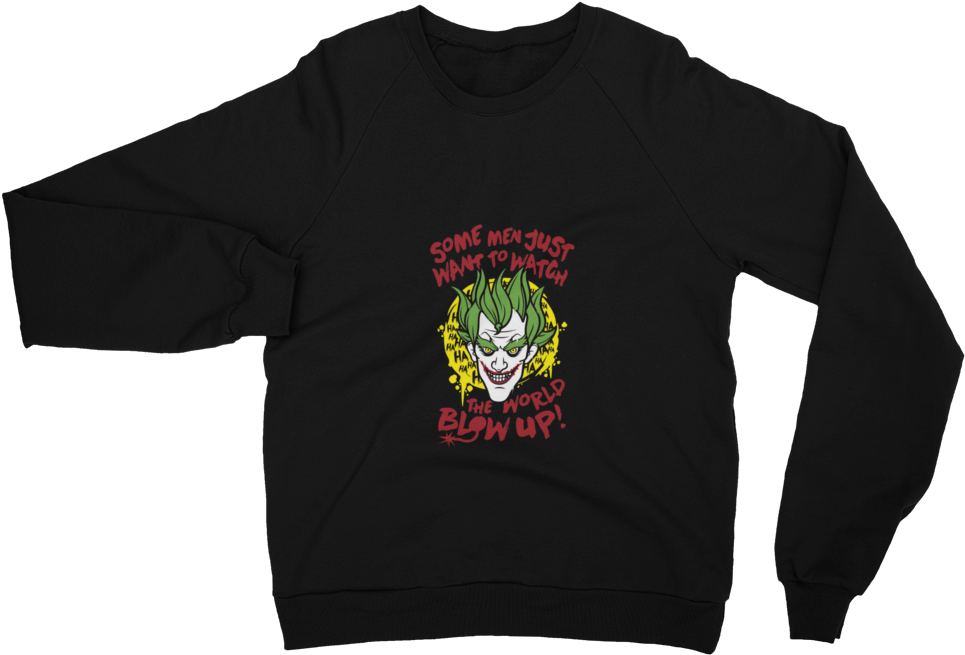 Joker Junkrat - Over-watch Hoodies & Sweatshirts (1000x1000), Png Download