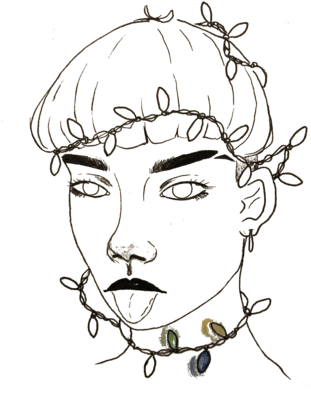Fade Drawing Aesthetic - Christmas Day (360x480), Png Download
