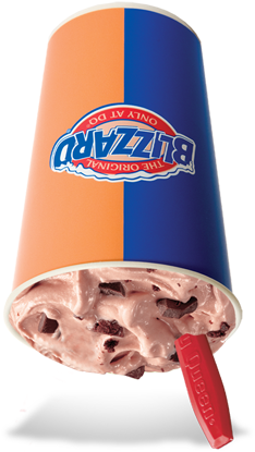 Brownie Temptation Blizzard - Dairy Queen Brownie Temptation (470x432), Png Download