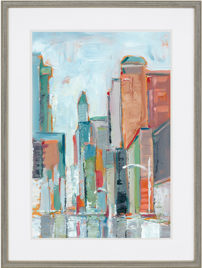 Downtown I - Ethan Harper Canvas Prints - Downtown Contemporary (550x550), Png Download