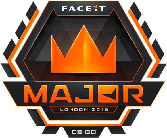 Faceit Major London 2018 (450x386), Png Download