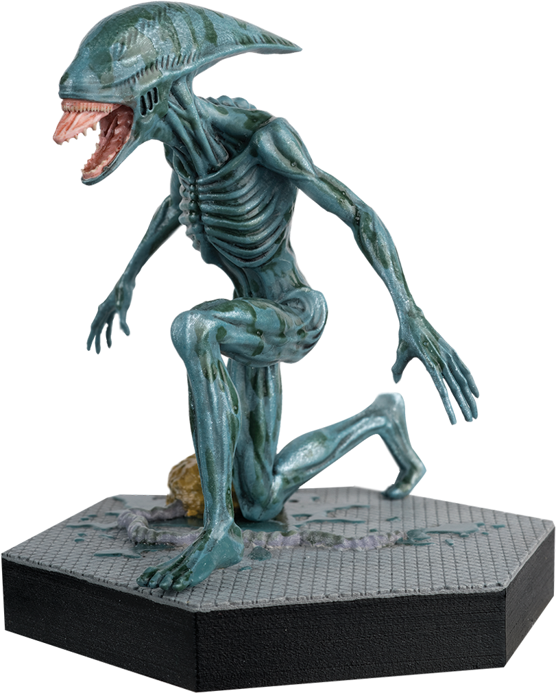 Alien And Predator Official Figurine Collection - Eaglemoss Alien Predator (1024x1024), Png Download