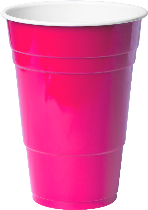 Image Free Stock Cups Clipart Party Cup - Pink Solo Cup Png (700x700), Png Download