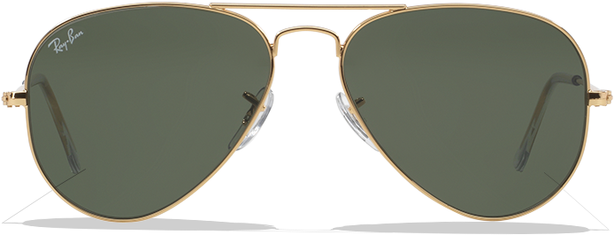 Aviator - Rb 3025 001 58 62 (1000x495), Png Download