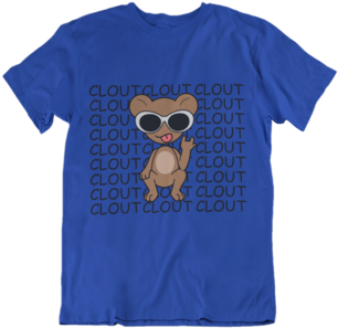Clout Bear Unisex T-shirt - T-shirt (480x360), Png Download