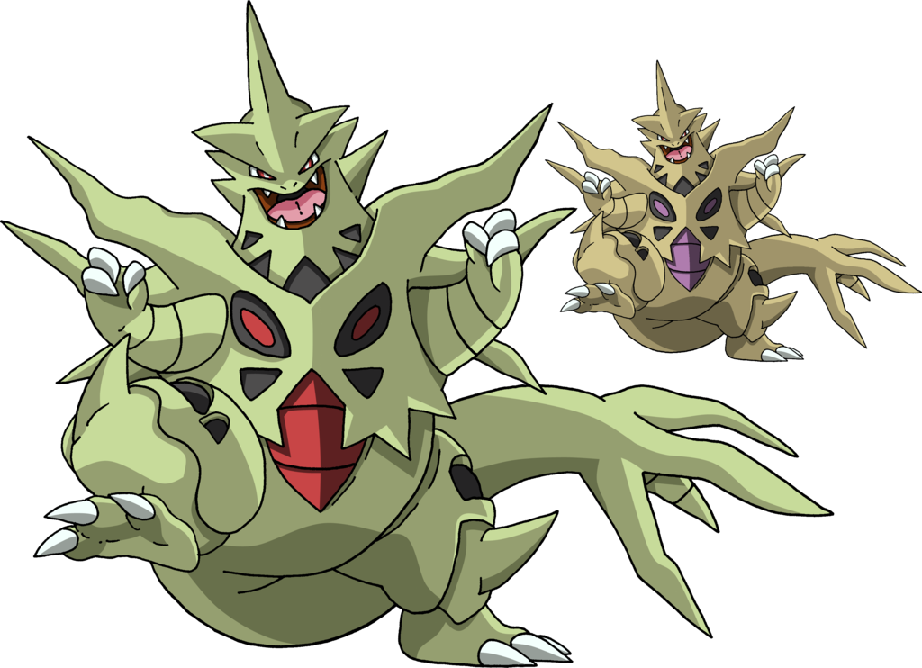 Gallery Image 1 Gallery Image - Pokemon Shiny Mega Tyranitar (1024x742), Png Download