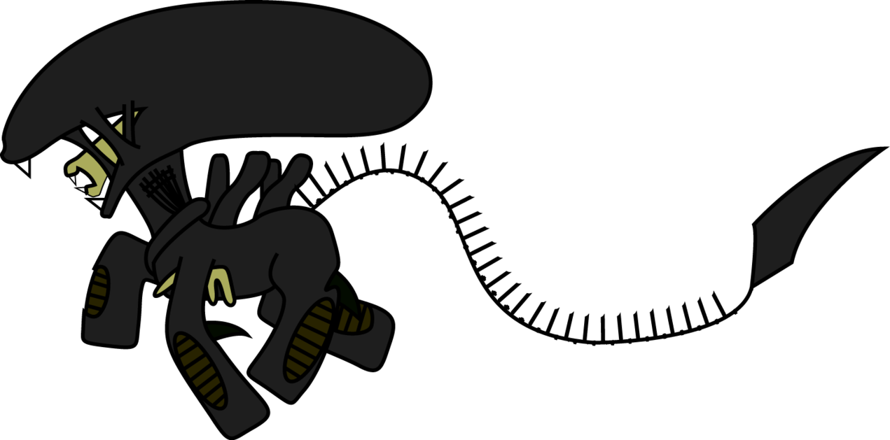 Xenomorph Clipart Transparent - Xenomorph Mlp (1271x629), Png Download