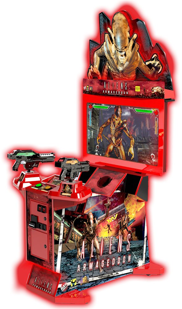 Aliens Armageddon Arcade 42" Standard Game - Aliens Armageddon Arcade Batman Arcade (1000x1000), Png Download
