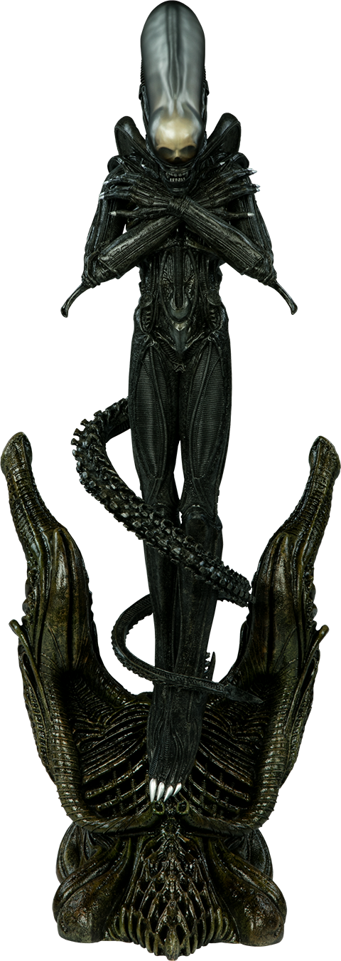 Alien Statue - Alien - Internecivus Raptus Statue (480x1349), Png Download