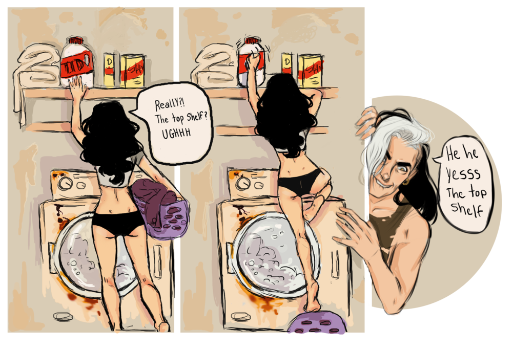 Image - Deviantart Laundry Day (1024x705), Png Download