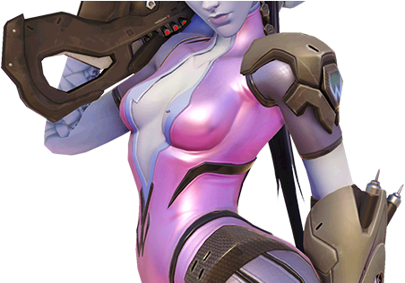 Overwatch Widow Maker (619x315), Png Download