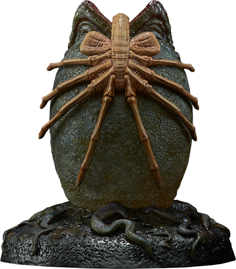 Alien Egg Statue - Alien Statue (480x548), Png Download