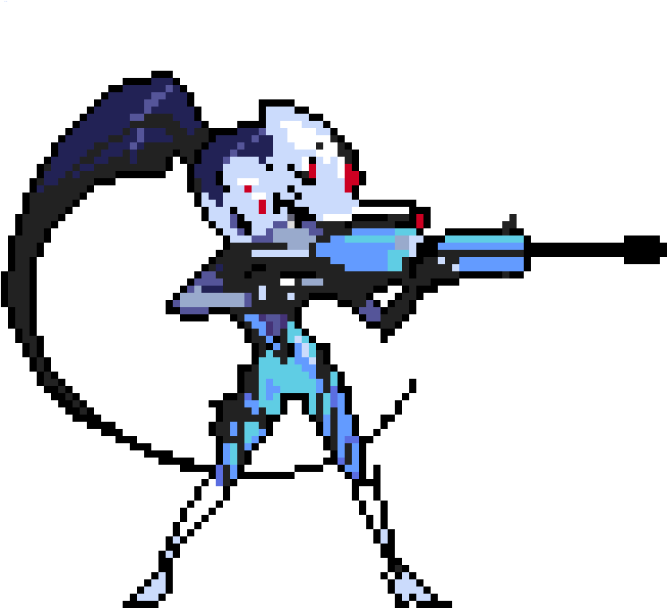 Widowmaker Frozen - Overwatch Pixel Spray Grid (760x704), Png Download