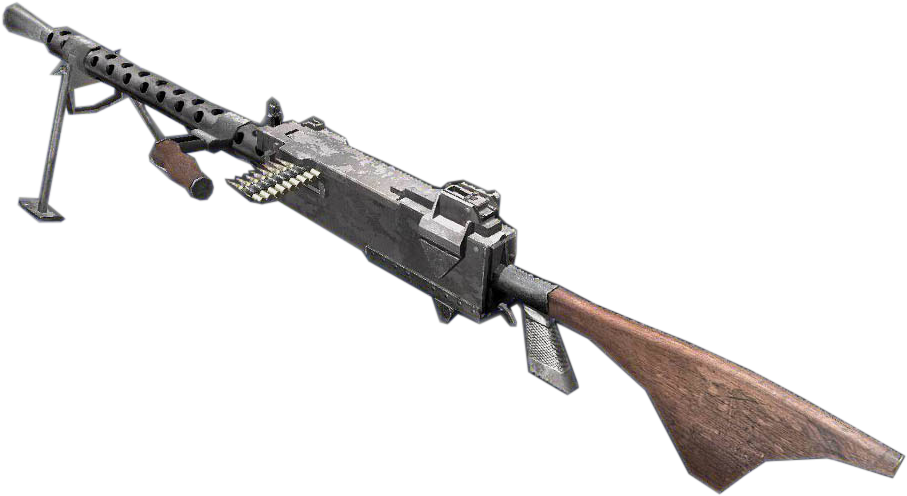 Browning M1919 3 Quarter View Fh - April 19 (958x570), Png Download