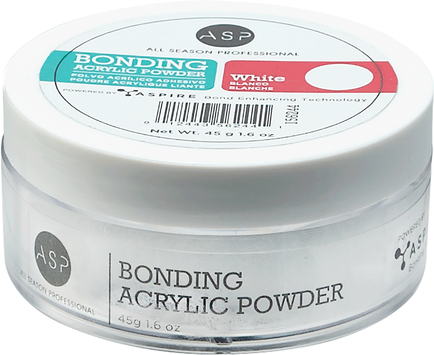 Asp3 - Asp White Bonding Acrylic Powder 1.6oz. (1500x1500), Png Download