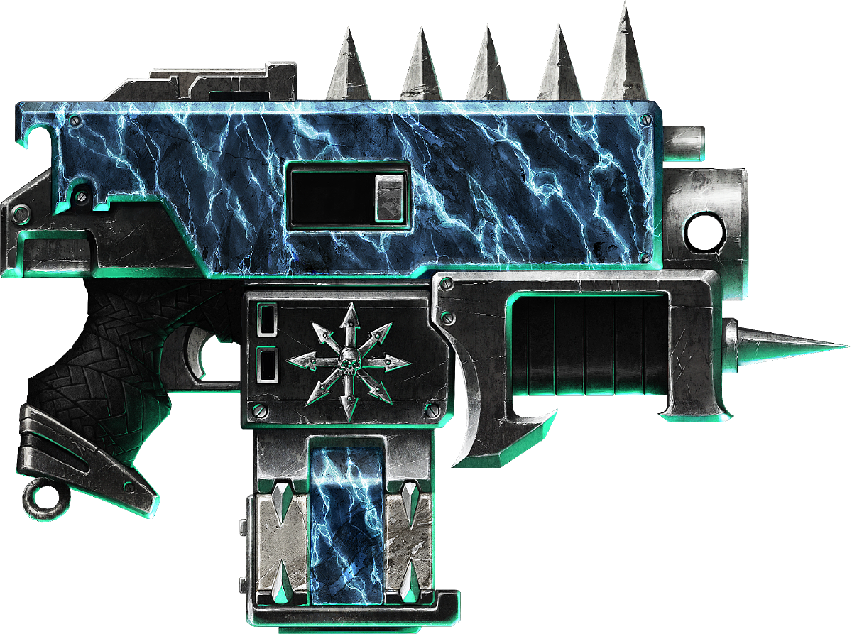 Chaos Space Marine Bolter (1200x893), Png Download