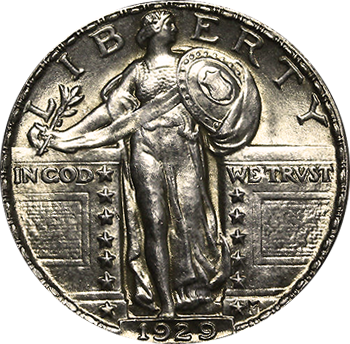 Standing Liberty Quarter - Standing Liberty Bare Breast (350x344), Png Download