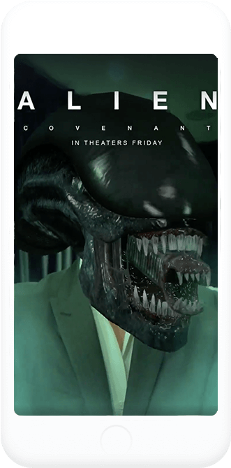 Discover - Alien: Covenant (358x697), Png Download