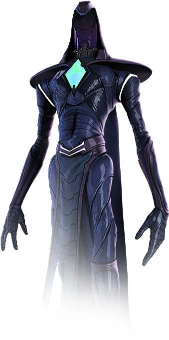 Darlock - Master Of Orion Darlok (550x800), Png Download