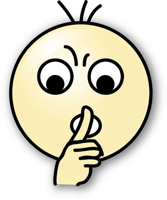 Face, Cartoon, Finger, Smiley, Mouth, Close, Sound - Finger On Your Lips (533x640), Png Download