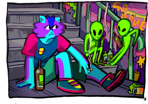 “hey Are You Drinking Alone Wanna Drink Alone With - Cartoon (500x363), Png Download