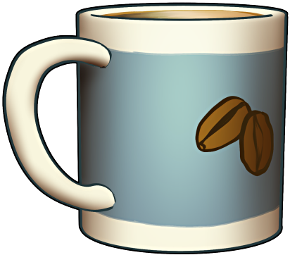 Coffee Mug - Coffee Cup (545x470), Png Download