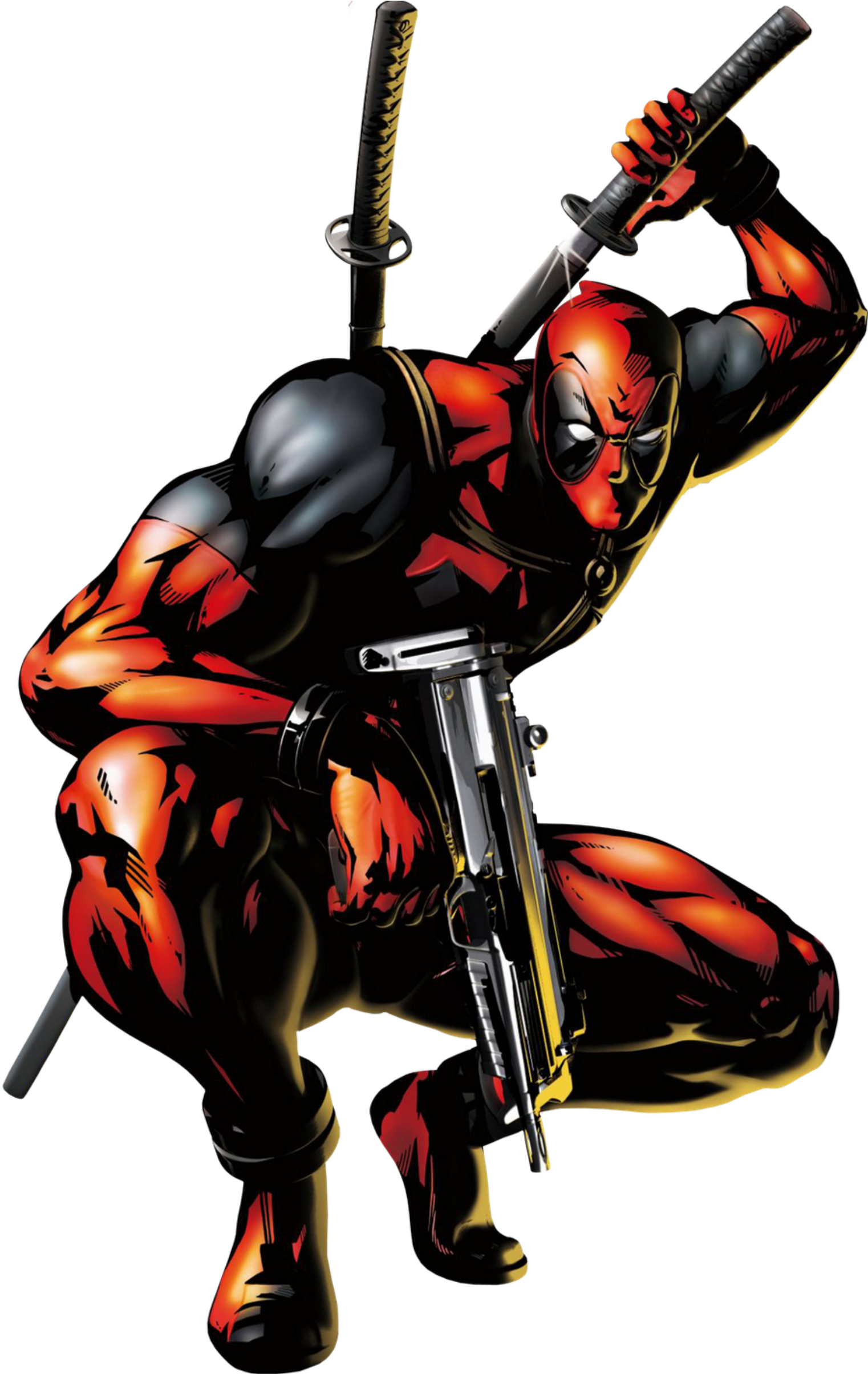 Deadpool, The Merc With A Mouth (2000x2457), Png Download
