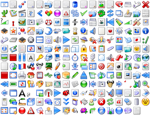 50246365 - Nuvola Icons (612x468), Png Download