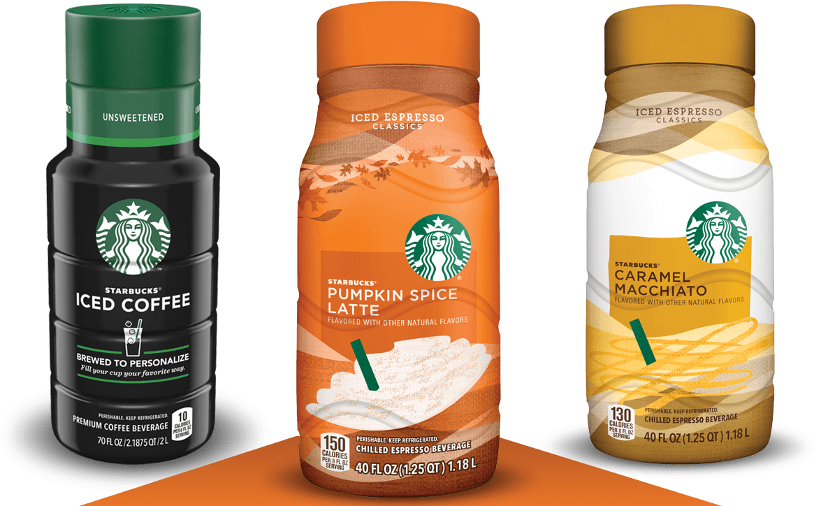 Enjoy The Starbucks Coffee You Love In The Comfort - Starbucks Unsweetened Iced Coffee - 48 Fl Oz Bottle (1174x723), Png Download