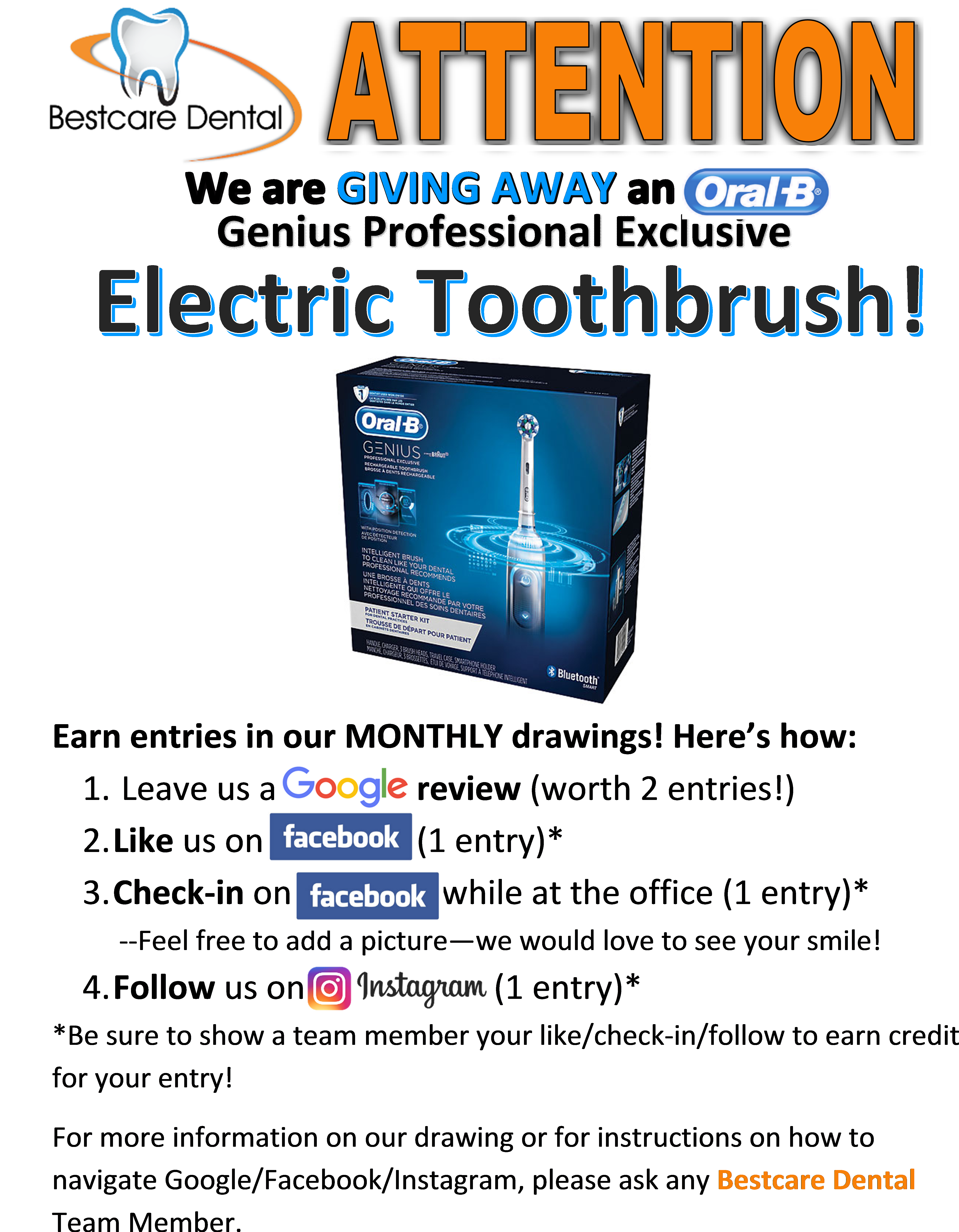 Location - Oral B (5850x6125), Png Download