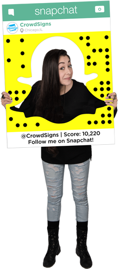 Snapchat - Girl (306x542), Png Download