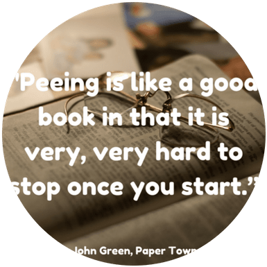 What Started As A Conversation About Books That We - Circle (400x400), Png Download