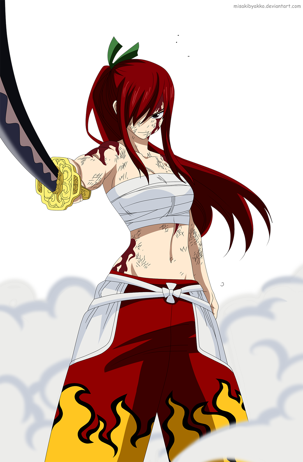 Download Erza Scarlet Fairy Tail Erza Png Png Image With No Background Pngkey Com