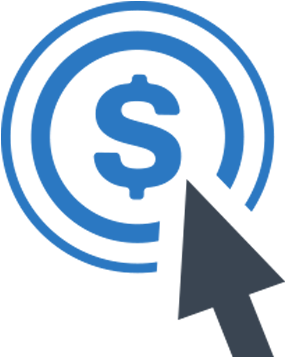 Paid - Pay Per Click Icon Png (390x390), Png Download