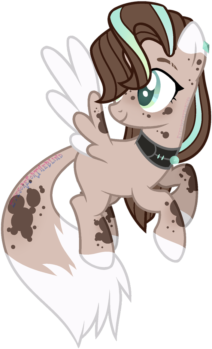 Eyesorefortheblind Some Base Edits Of My New Oc, Menthe - Cartoon (743x1200), Png Download