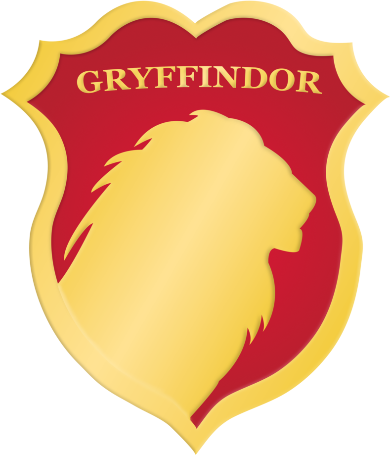 Gryffindor Crest Badge By Rainbowrenly On Deviantart - Harry Potter Gryffindor Crest Painting Transparent (805x992), Png Download