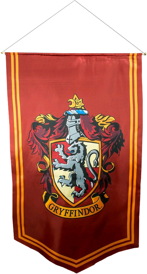 Harry - Gryffindor Banner (484x900), Png Download
