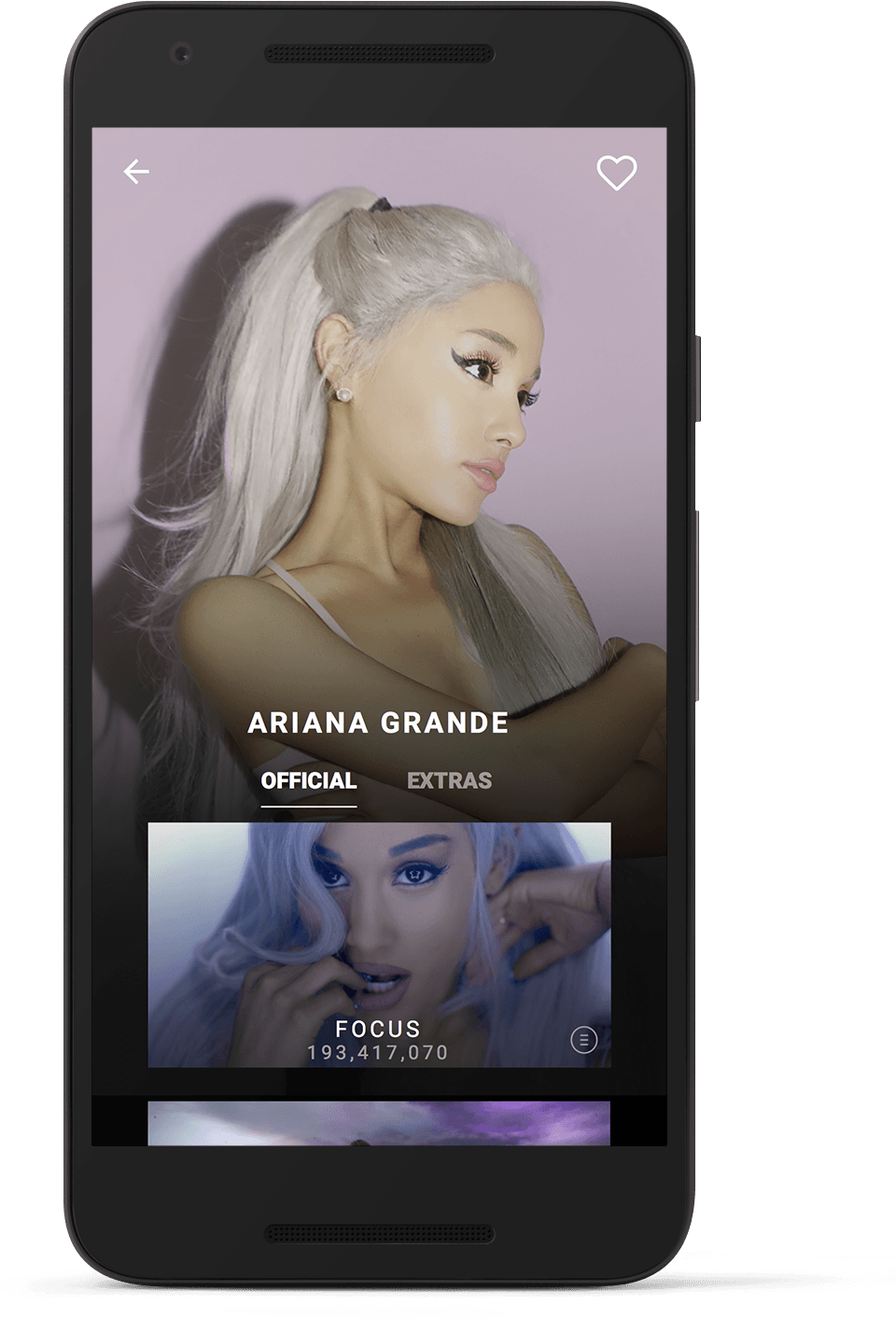 Vevo Ceo Erik Huggers Says The Company Is Simply Building - Ariana Grande: Focus Cd (1100x1600), Png Download