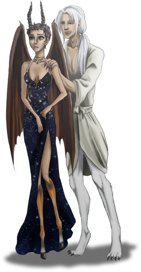 Madrigal And Thiago By Izumii89 - Smoke And Bone Thiago (510x934), Png Download