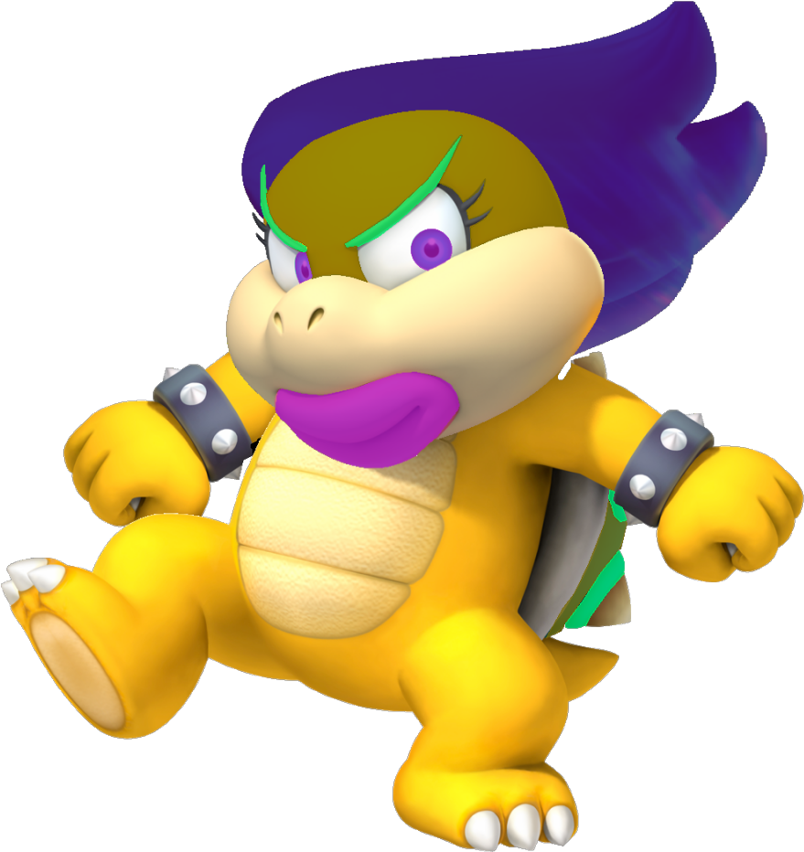 Ellen D Koopa Artwork Zps9079b6f4 - New Super Mario Bros Wii (960x1024), Png Download